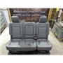 DODGE RAM 2500 3500 LARAMIE MEGACAB OEM REAR LEATHER SEAT (GRAY) 2ND ROW BENCH