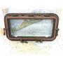 Boaters' Resale Shop of TX 2501 0254.57 BRONZE 8" x 14.75" PORTLIGHT & TRIM