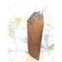 Boaters' Resale Shop of TX 2412 5521.81 SUNFISH RUDDER with OLDER HANDLE BRACKET