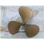 Boaters' Resale Shop of TX 2504 2275.11 BRONZE 3 BLADE 16LH18 PROP - 1.25" SHAFT