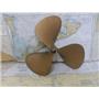 Boaters' Resale Shop of TX 2504 2275.12 BRONZE 3 BLADE 16RH18 PROP - 1.25" SHAFT