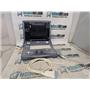 GE Logiq E Portable Ultrasound w/ 12L-RS Probe (Missing Ball / Broken Handle)