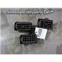 2000 2001 2002 FORD F350 F250 XLT OEM INTERIOR DASH VENTS (3) BROWN / DARK TAN