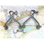 Boaters' Resale Shop of TX 2504 1147.07 LEE'S WISHBONE OUTRIGGER BASES FOR PARTS