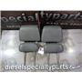 2008 2009 DODGE 3500 2500 SLT 6.7 DIESEL LEATHER HEADREST SET GRAY HEADRESTS (4)