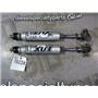 2003 2004 CHEVROLET 2500 6.6 LB7 DIESEL AUTO 4X4 FRONT FOX 2.0 SHOCKS 980-24-663