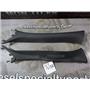 2009 2010 FORD F150 LARIAT 5.4 AUTO 4X4 OEM A-PILLAR GRAB HANDLES COVERS (BLACK)