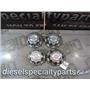 2008 2009 CHEVROLET 3500 SLT EXT CAB 6.6 LMM DIESEL AUTO 4X4 HUB CAPS - SET OF 4