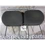 2008 2009 CHEVROLET 3500 SLT EXT CAB 6.6 LMM DIESEL AUTO 4X4 HEADRESTS BLACK SET
