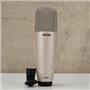 Shure KSM32 Large-Diaphragm Champagne Condenser Microphone w/ Clip #56369