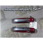 2011 2012 DODGE 3500 LARAMIE 6.7 DIESEL G56 EXTERIOR DOOR HANDLES (2) RED PAINT