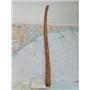Boaters' Resale Shop of TX 2501 7721.37 VARNISHED 43" TEAK TILLER HANDLE ONLY
