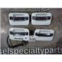 2011 2012 FORD F150 LARIAT 3.5 ECO BOOST AUTO 4X4 PAINTED DOOR HANDLES - WHITE