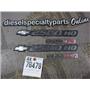 2001 - 2002 CHEVROLET 2500HD 6.6 DIESEL AUTO 4X4 EMBLEMS SET (4) 2500 , DURAMAX