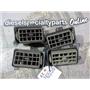 1999 2000 FORD F350 LARIAT 7.3 DIESEL AUTO 4X4 HVAC DASH VENTS - BROWN SET OF 4