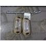 1999 2000 FORD F350 LARIAT 7.3 DIESEL AUTO 4X4 DOME LIGHTS TAN ( SET OF 2 ) OEM