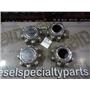 1999 2000 FORD F350 LARIAT 7.3 DIESEL AUTO 4X4 HUB CAPS ( 4 ) CHROME 6/10 OEM