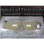 2001 2002 FORD F350 XLT 7.3 DIESEL AUTO 4X4 CREWCAB  SUNVISORS ( TAN ) SET OEM
