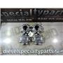 2000 2001 2002 FORD F350 XLT 7.3 DIESEL ZF6 4X4 CREWCAB CHOME HUB CAPS ( 4 ) OEM