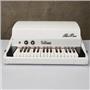 1972 Fender Rhodes Piano Bass Electric Keyboard White #55783