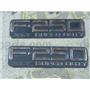 2003 2004 FORD F250 XLT SUPERDUTY 5.4 TRITON ZF6 4X4 OEM EMBLEMS - SET