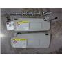 2006 2007 VOLKSWAGEN JETTA 1.9 DIESEL AUTO SUN VISORS SET - GRAY OEM