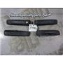 2014 2015 DODGE RAM 3500 ST 6.7 DIESEL G56 4X4 EXTERIOR DOOR HANDLES ( 4 ) BLACK