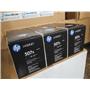 Lot of Three New HP 507X CE400X Black High Yield Toner Cartridges New Sealed