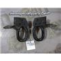 2011 2012 FORD F350 XLT 6.7 DIESEL AUTO 4X4 OEM FRONT FRAME MOUNT TOW HOOKS