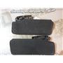 1989 1990 CHEVROLET CORVETTE 5.7 AUTO CONVERTIBLE SUN VISOR SET ( 2 ) BLACK OEM