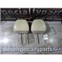 2010 2011 NISSAN ALTIMA SL 2.5 4CLY AUTO SEDAN HEAD RESTS SET - LEATHER ( TAN )