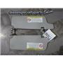 2001 2002 TOYOTA ECHO 2DR 4CLY 1.5L MANUAL SUN VISORS ( SET ) LIGHT GRAY OEM