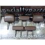 2008 2009 HYUNDAI VERACRUZ 3.8L AUTO HEAD RESTS SET ( 5 ) BROWN LEATHER OEM