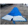 Boaters' Resale Shop of TX 2510 1108.01 BANKS SAIL 4' x 15'8" BLUE SAIL COVER