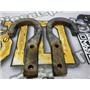 2000 2001 DODGE RAM 3500 REG CAB V10 SLT DUALLY OEM FRONT TOW HOOKS - SET