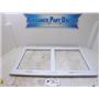 GE Refrigerator WR32X32489 White Veg. Pan Frame Used