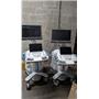 Siemens Acuson S2000 Helx Evolution Ultrasound System - Lot of 2 (As-Is)