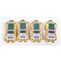 Lot of 4 RAE Systems PGM-6248 MultiRAE Multi Gas Detector Monitor OXY CO S02 VOC