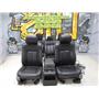 2011 - 2014 FORD F150 XLT CREWCAB KATZKIN BLACK / BLUE LEATHER SEATS HEATED