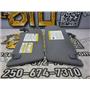 2013 2014 FORD F150 XLT 3.5 ECOBOOST AUTO 4X4 INTERIOR SUN VISORS (SET) GRAY