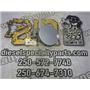 2000 2001 FORD F350 XLT EXT CAB 7.3 DIESEL ZF6 2WD FUEL DOOR SILVER OEM