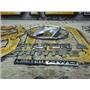 2010 2011 SANTA FE SE 3.5 V6 AUTO SUV AWD OEM CHROME EMBLEMS BADGES SET