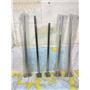 Boaters' Resale Shop of TX 2605 2304.04 FOUR 1" x 30" & ONE 1" x 27" STANCHIONS