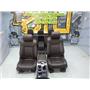 2011 2012  FORD F150 CREWCAB OEM PLATINUM BROWN LEATHER SEATS W/ CONSOLE
