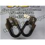 2002 2003 FORD F150 XLT 5.4 AUTO 4X4 4WD TOW RECOVERY HOOKS ( 2 ) BLACK 2002323