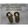 2003 2004 FORD F350 F250 XL 6.0 DIESEL ZF6 4X4 OEM FRONT TOW HOOKS (SET) BLACK