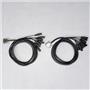 Two 10' Mogami Gold 2932 DB25 to XLR M & XLR F Snakes #59502