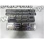 2001 2002 FORD F350 XLT 7.3 DIESEL AUTO 4X4 EMBLEMS BADGE SET ( 4 ) OEM