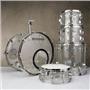 1976 Ludwig Vistalite Clear 5pc Drums #59091