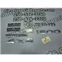 2007 2008 DODGE 1500 LARAMIE MEGACAB 5.7 HEMI AUTO 4X4 OEM EMBLEMS BADGES (SET)